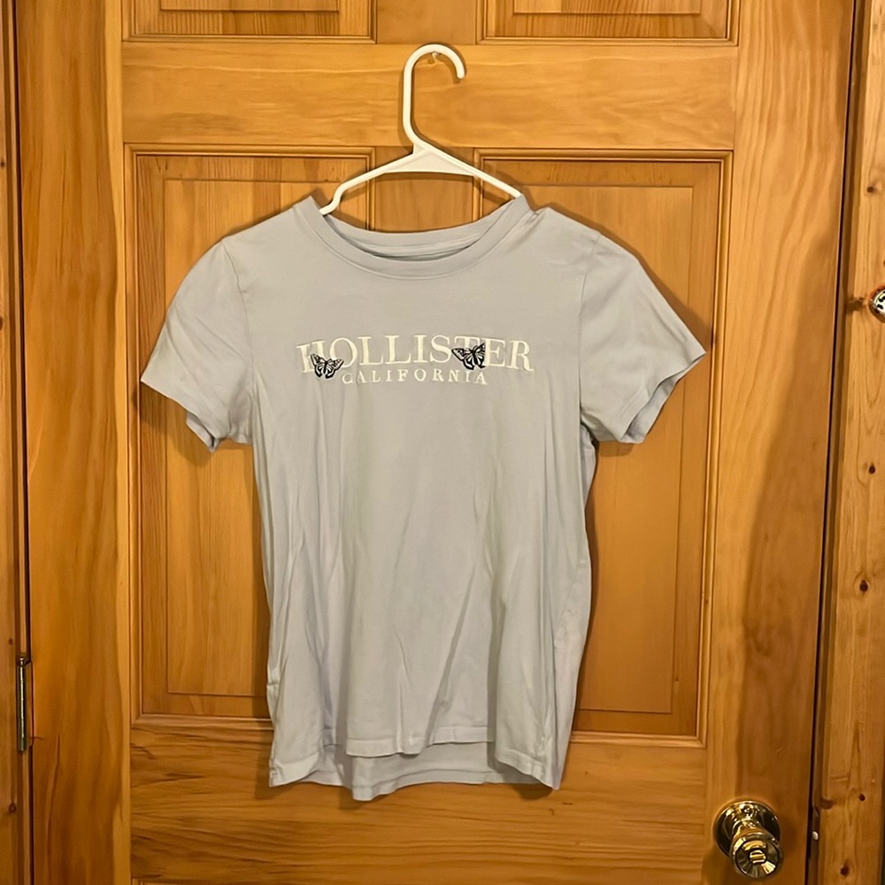 Blue Butterfly Hollister Tee
